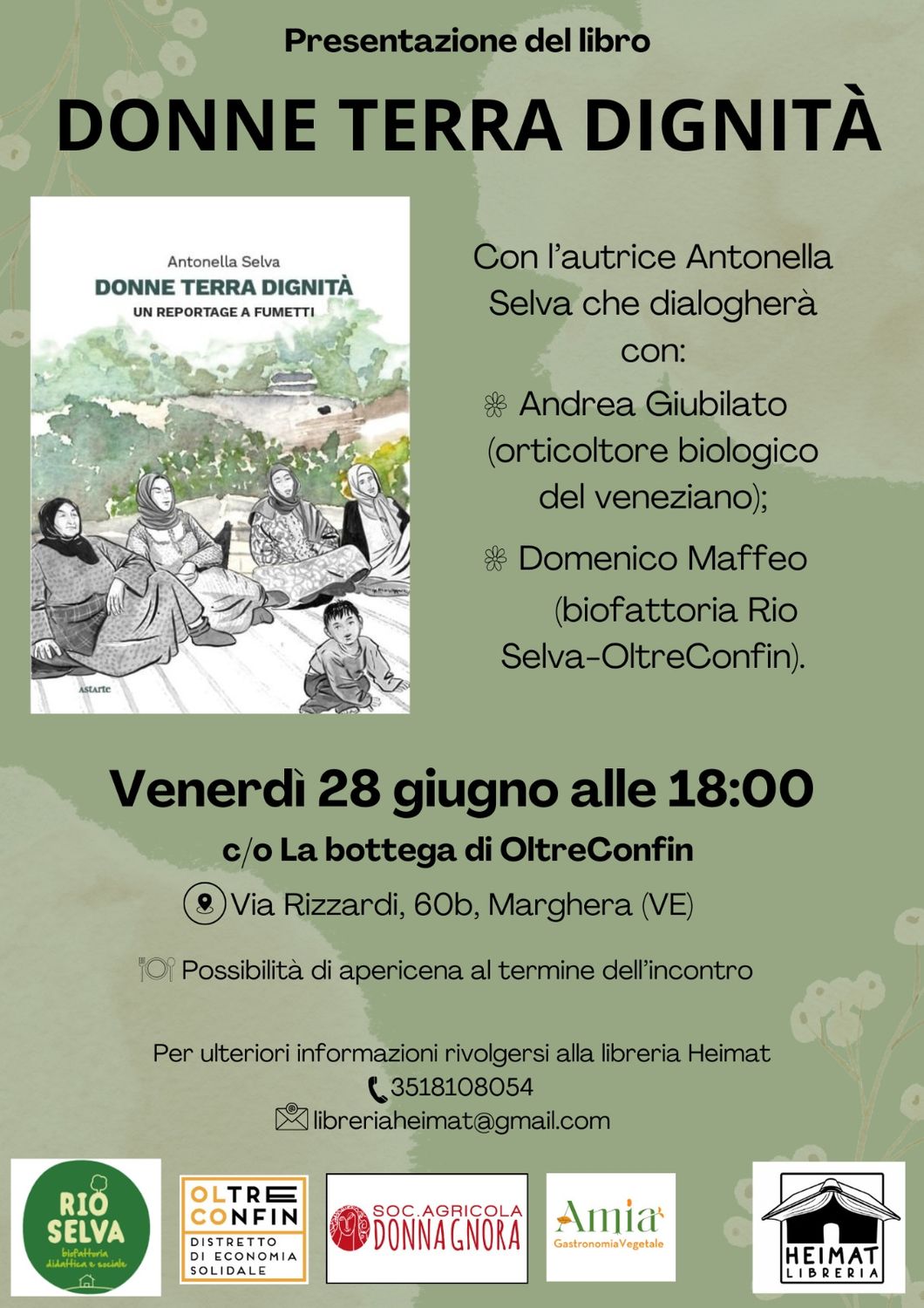 LIBRO &quot; Donne Terra Dignità&quot;