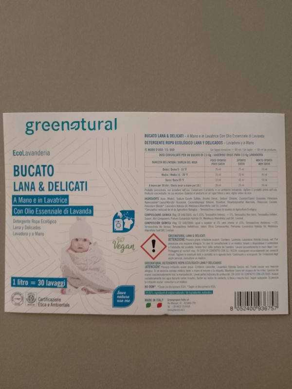 BUCATO LANA E DELICATI
