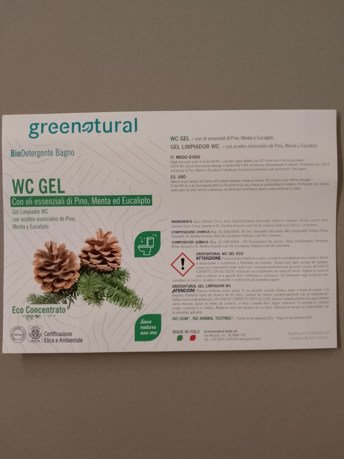 WC GEL