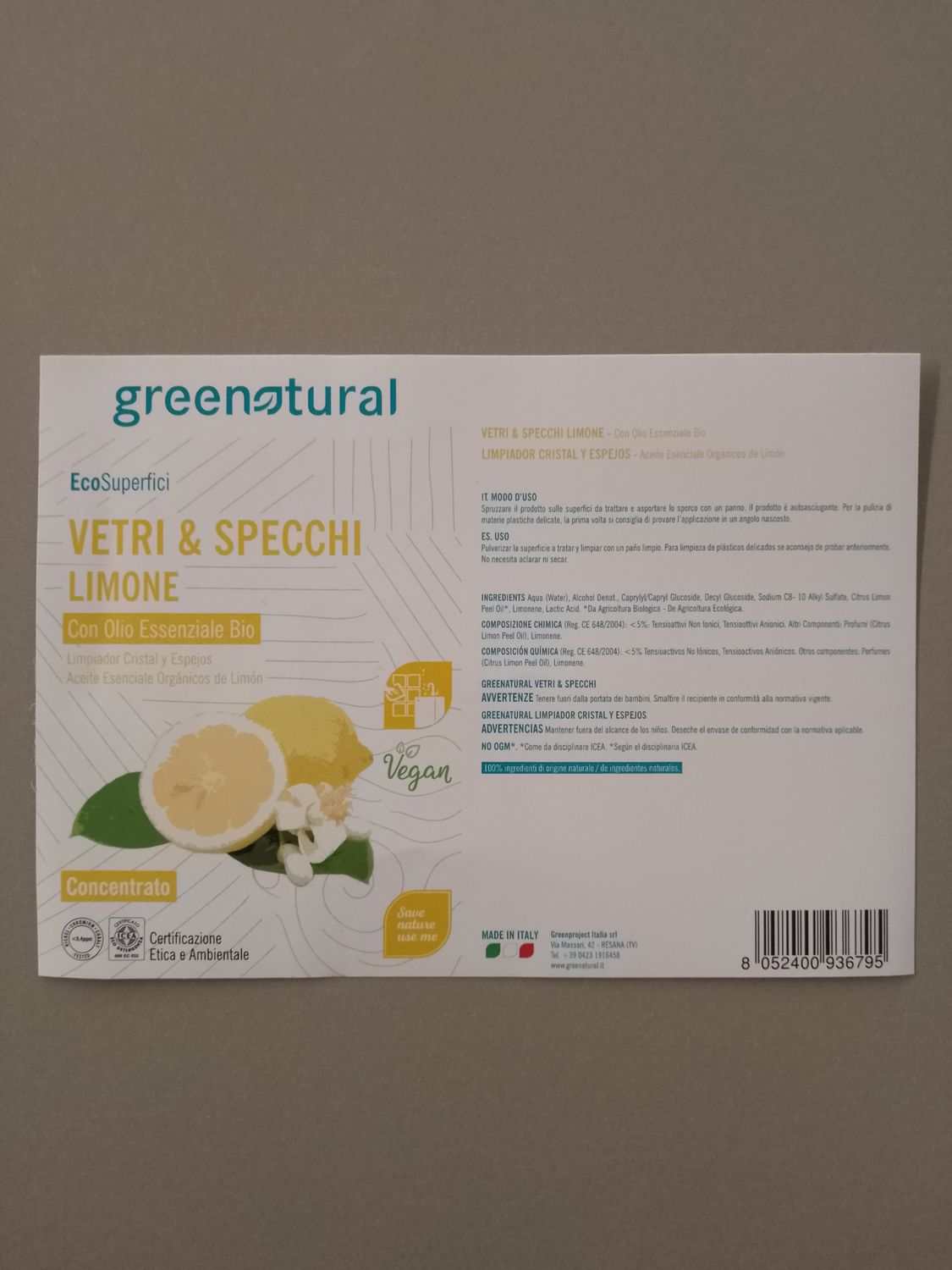 VETRI E SPECCHI
