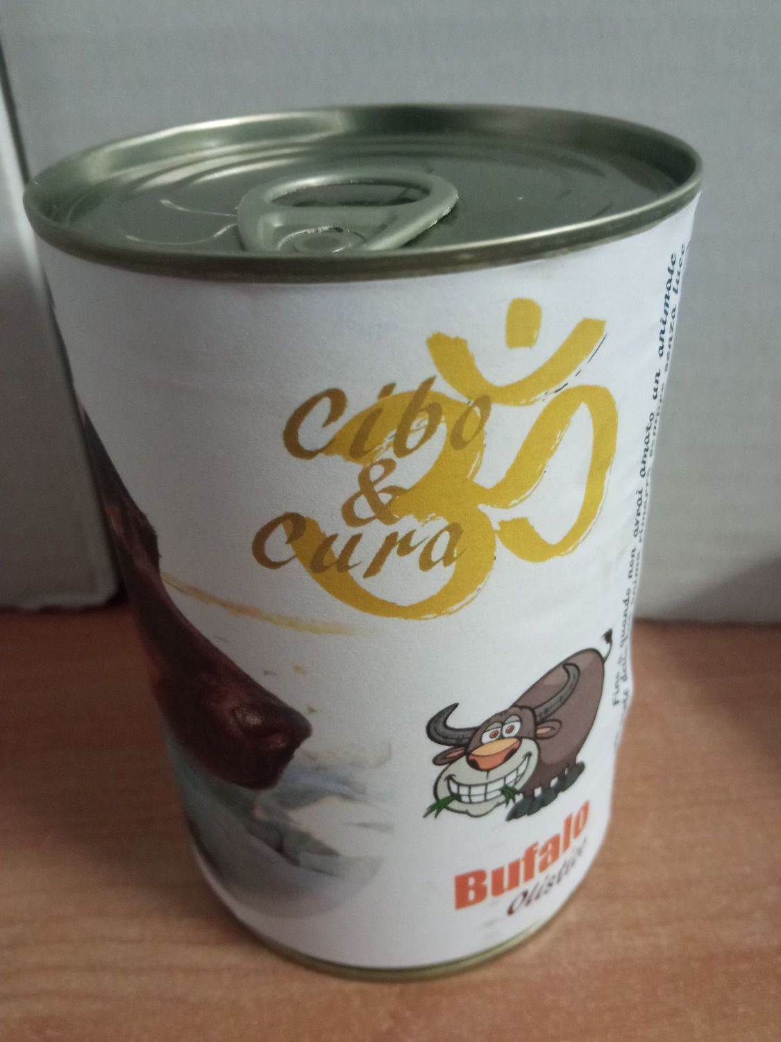 MANGUS DEL SOLE - Ragù di Bufalo senza cereali umido per cani 400gr