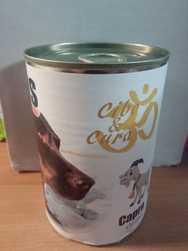 MANGUS DEL SOLE - Ragù di Capra senza cereali umido per cani 400gr