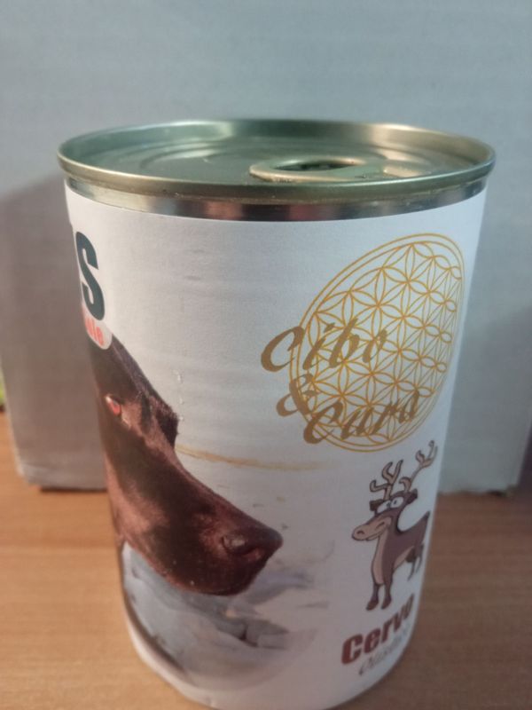 MANGUS DEL SOLE - Ragù di Cervo umido per cani 400gr