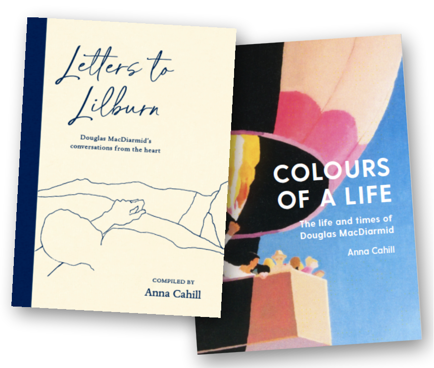BOOK BUNDLE #2 Colours of a Life (2018) AND Letters to Lilburn (2022) both by Anna Cahill
