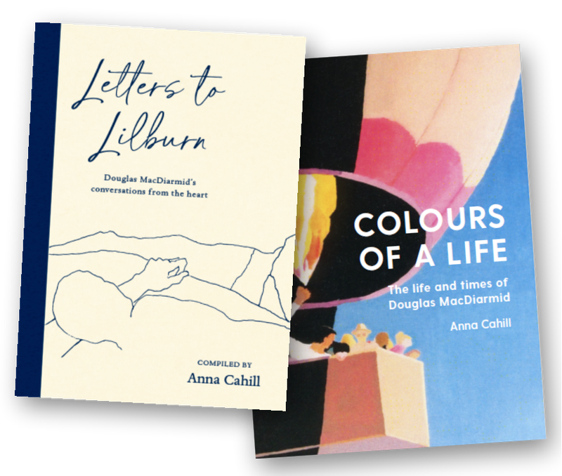 BOOK BUNDLE #2 Colours of a Life (2018) AND Letters to Lilburn (2022) both by Anna Cahill