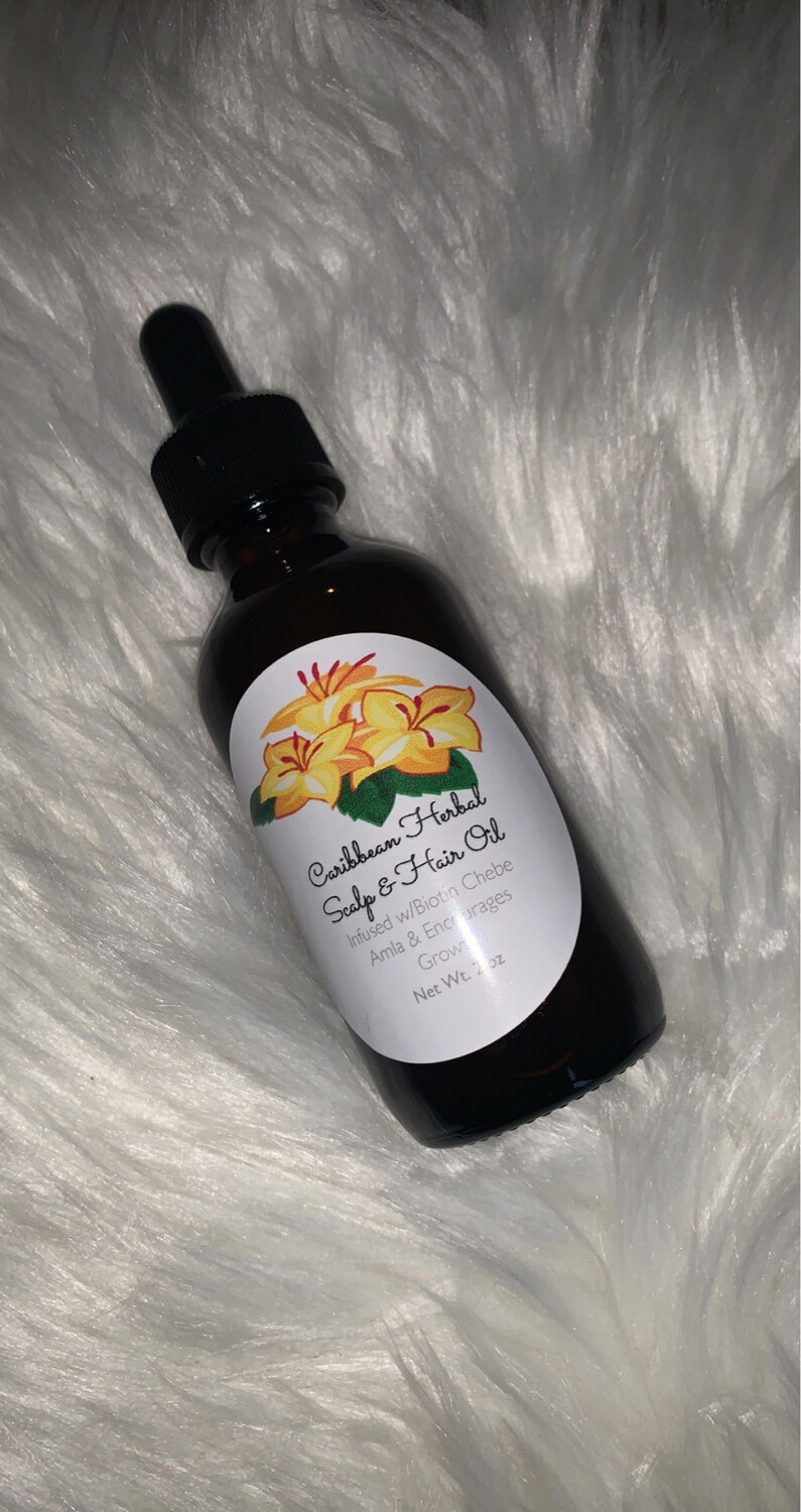 Caribbean Herbal Hair &amp; Scalp Growth Oil