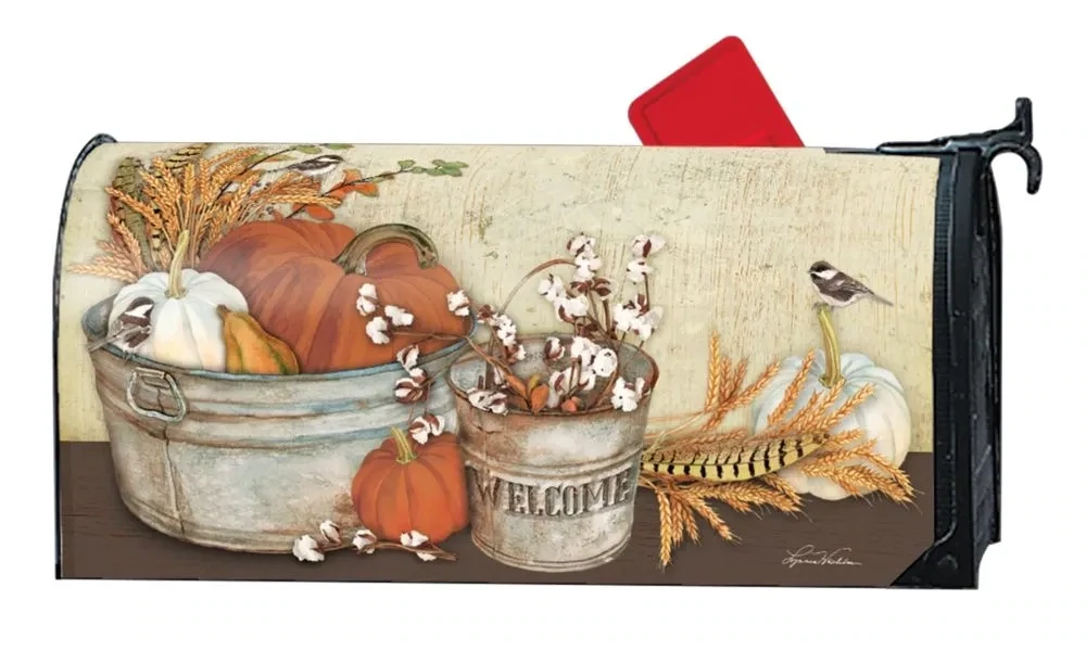 Farmhouse Pumpkins MailWrap