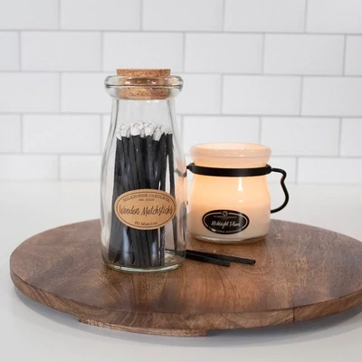 Matchsticks in a Milkbottle