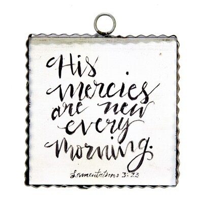 Lamentations 3:23 Mini Gallery