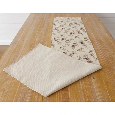 Birds On Branches Reversible Table Runner