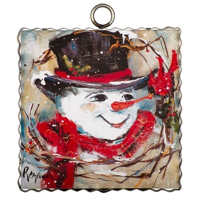 Cardinal and Snowman Mini Gallery