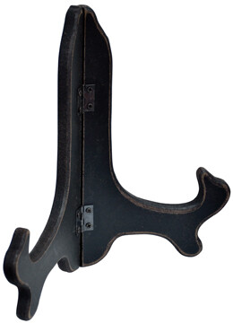 Black Plate Stand-Medium