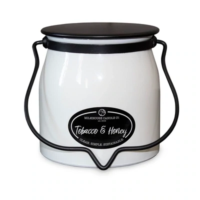 16oz Butter Jar Tobacco &amp; Honey