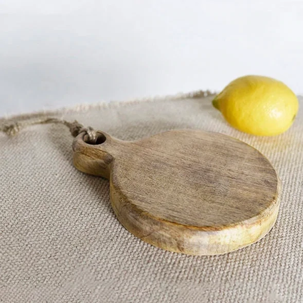 Round Wood Board