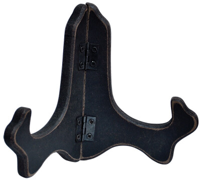 Black Plate Stand-Small