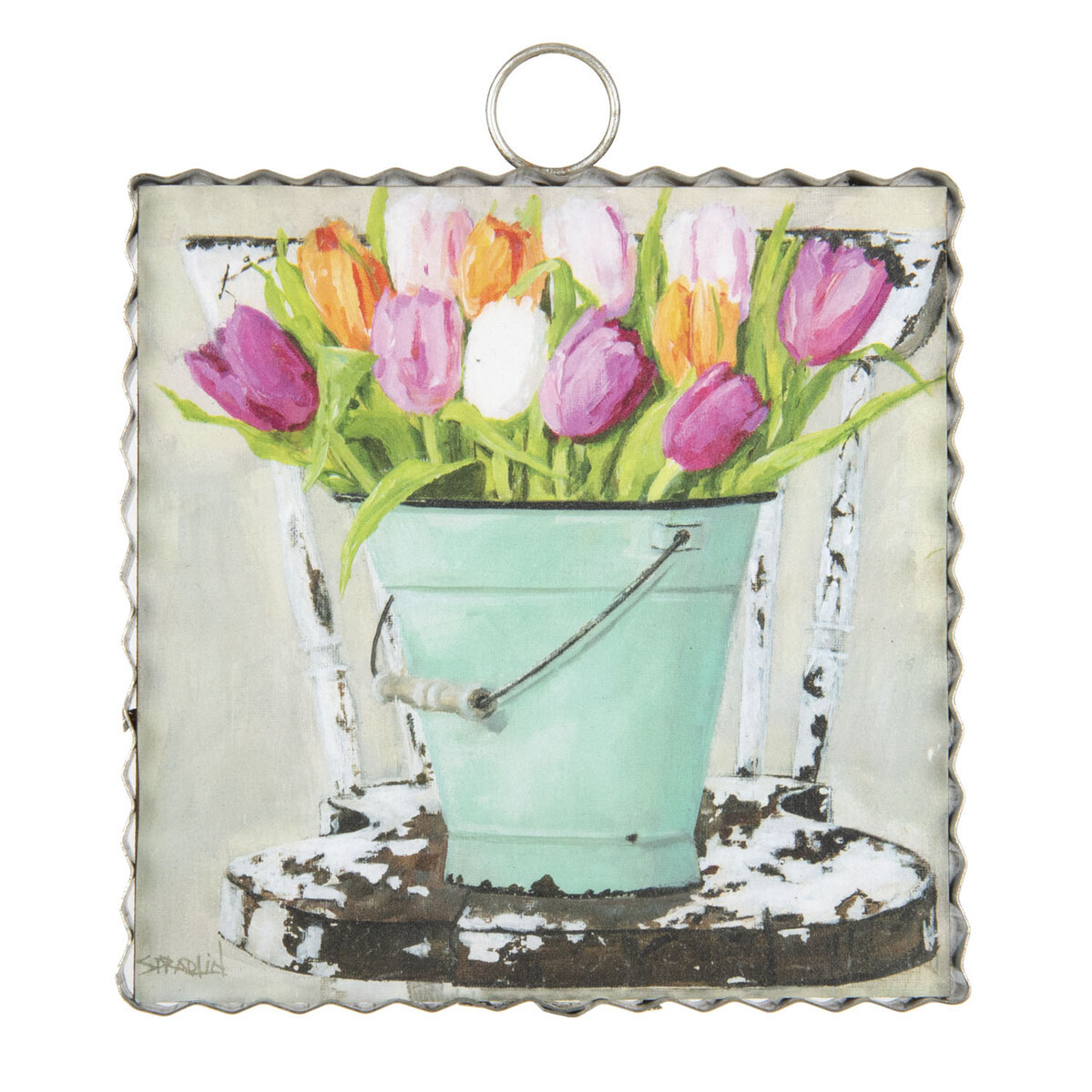 Bucket Of Tulips Mini Gallery