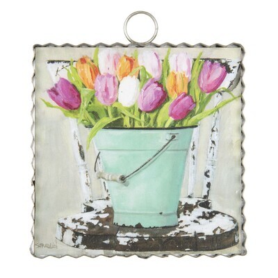 Bucket Of Tulips Mini Gallery