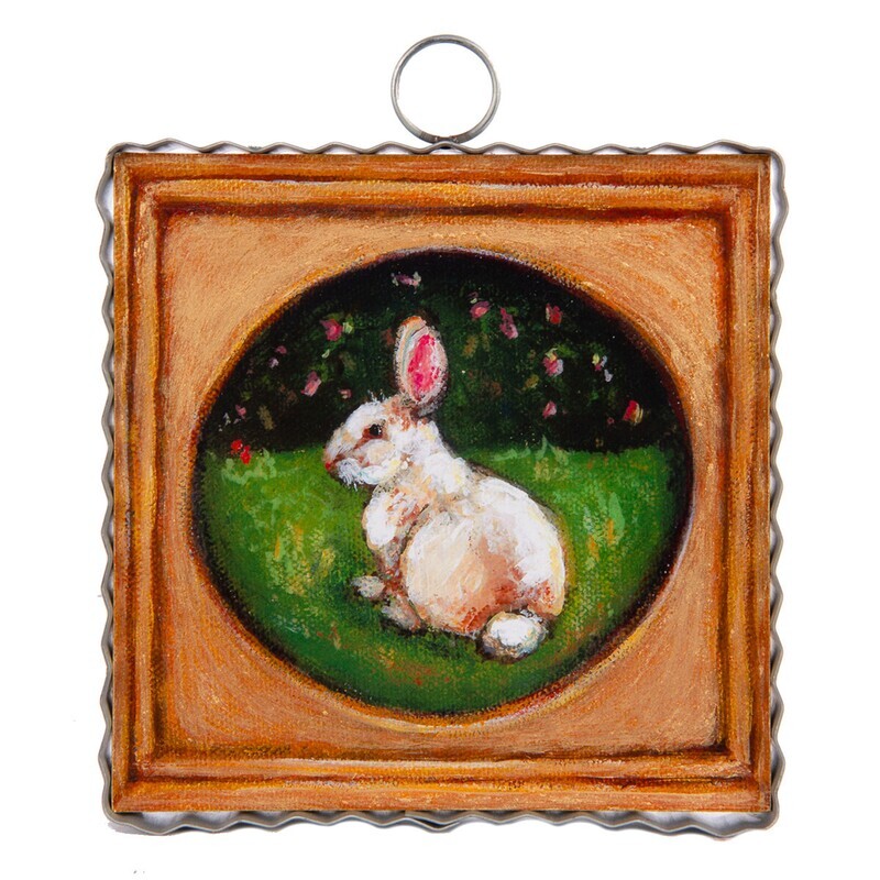 Bunny in Gold Frame Mini Gallery