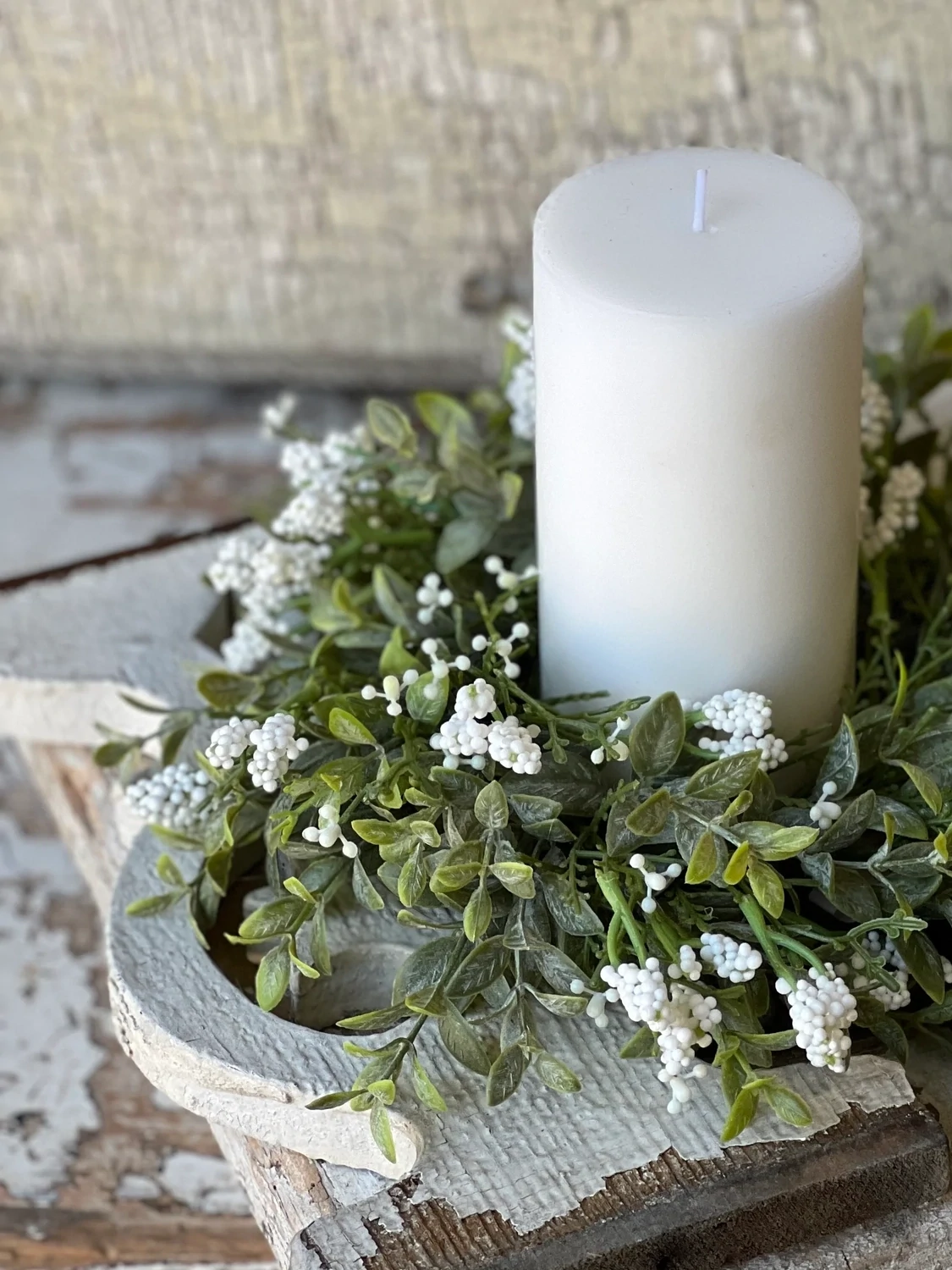 10&quot; Luxberry Candle Ring