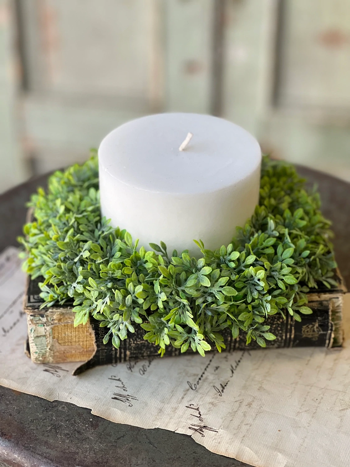 4&quot; Morning Rain Candle Ring