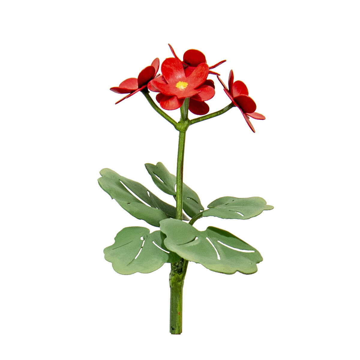 Red Geranium Finial