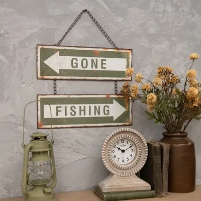 Gone Fishing Sign