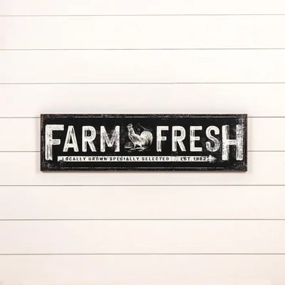 Farm Fresh Locally Grown Sign