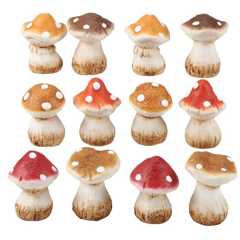 Small Mushroom Figures