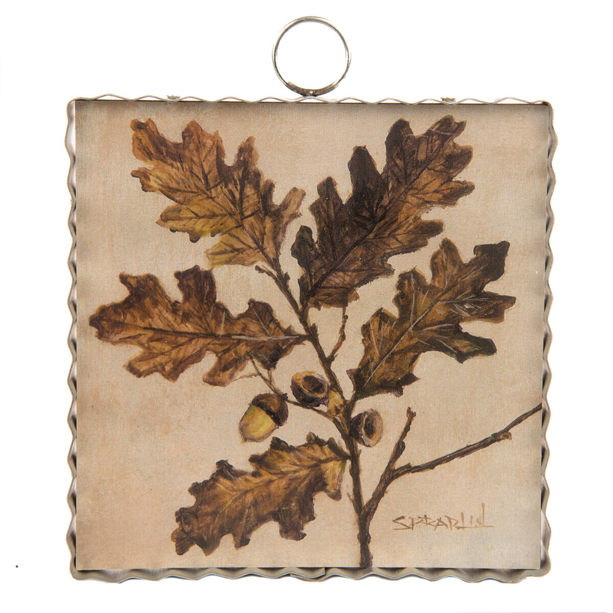 Sepia Leaves Mini Gallery