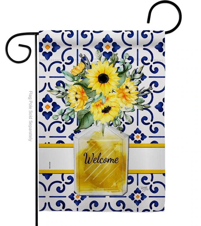 Sunflower Bouquet Garden Flag