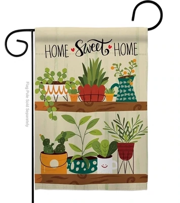 Plant Life Garden Flag