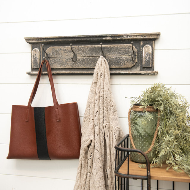 Aged Wood Coat Racks