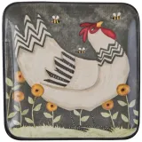 Little White Hen Spoon Rest