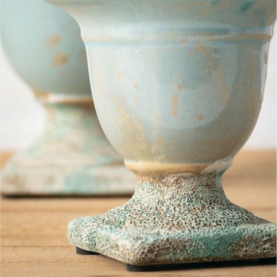 China Blue Urn Pots