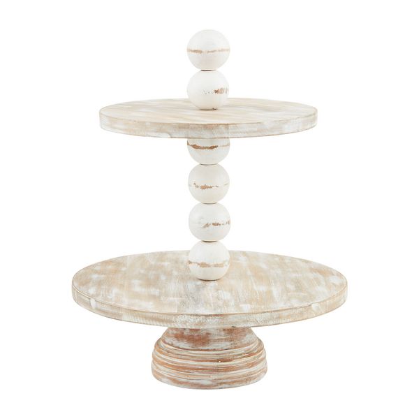 Chunky Bead Tiered Tray