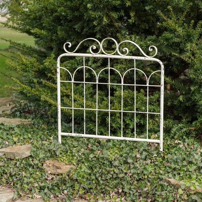 White Garden Gate