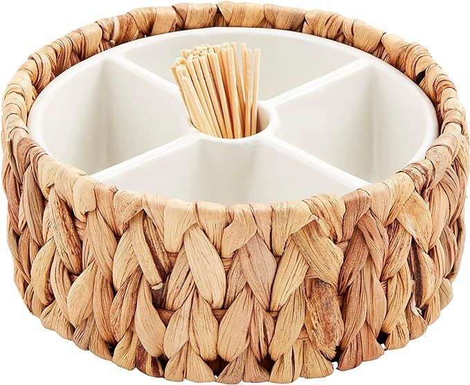 Hyacinth Divided Bowl