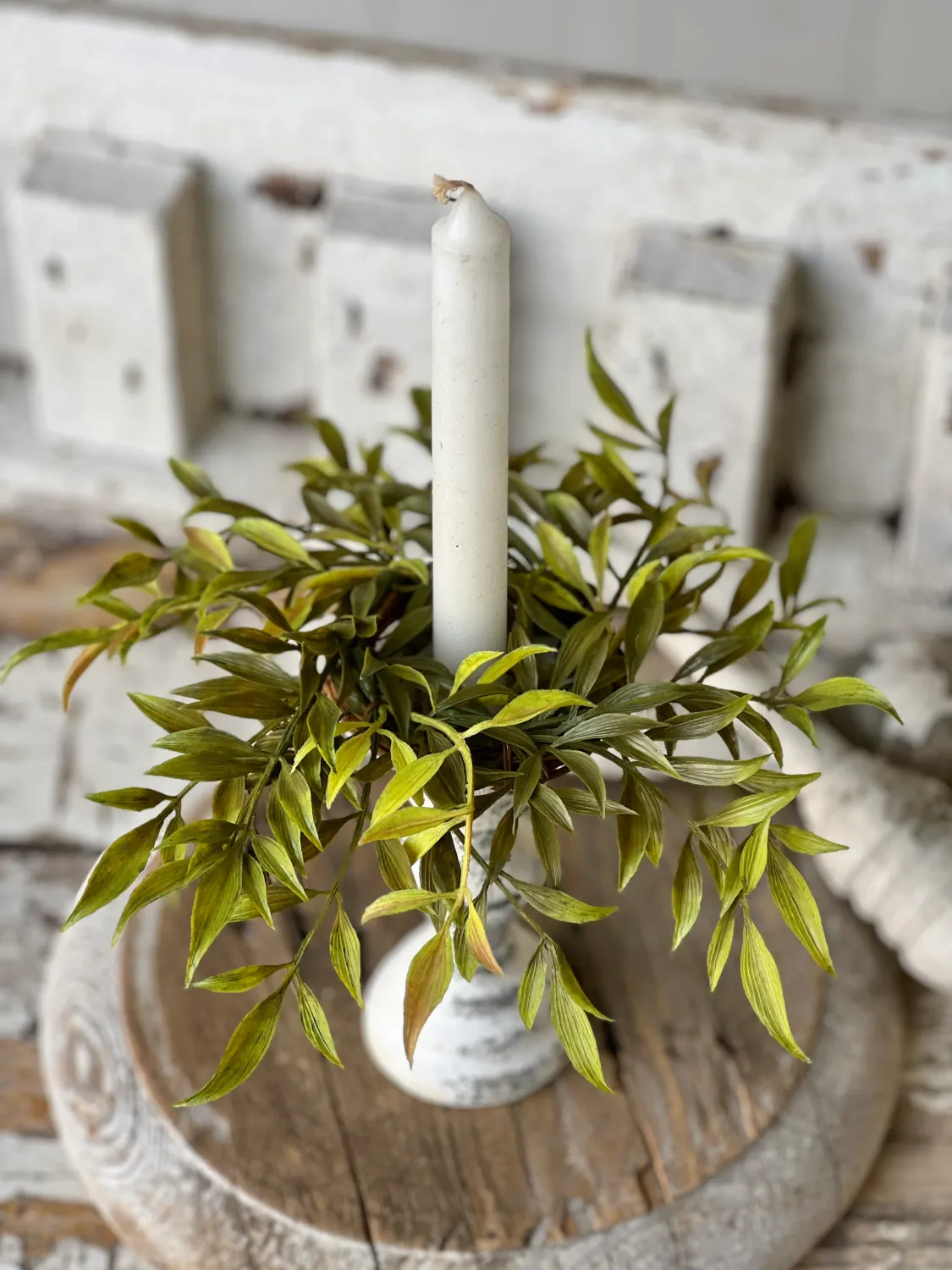 2.5&quot; Smilax Candle Ring