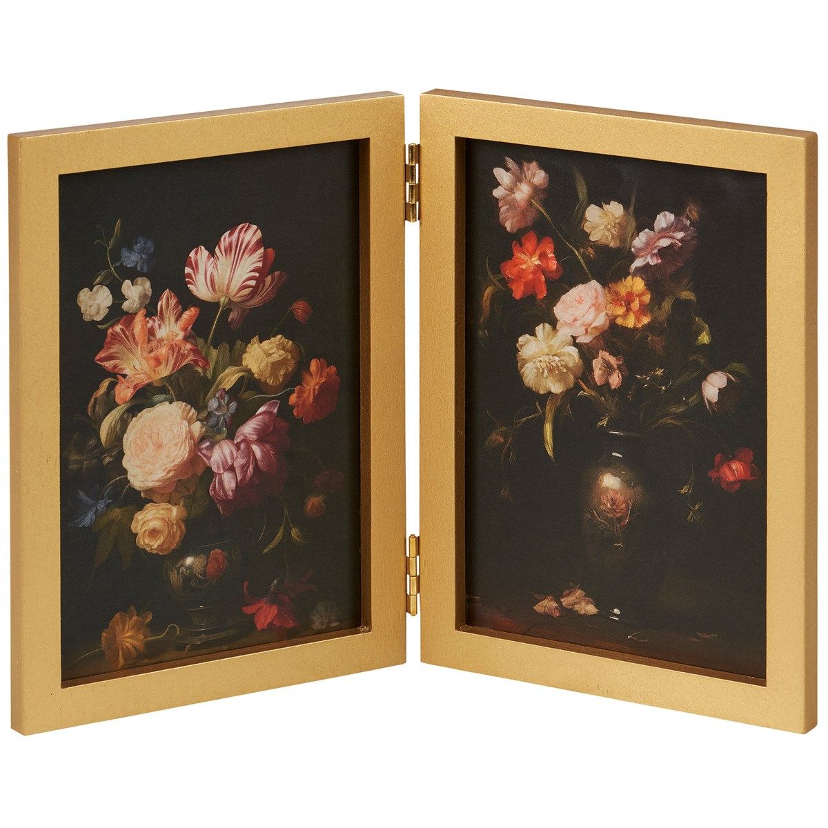 Moody Florals Hinged Frame Art