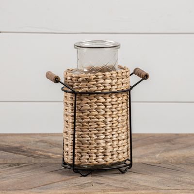 Seagrass Bottle Vase