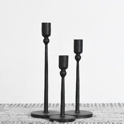 Set of 3 Blacksmith Taper Holders