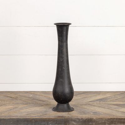 Black Metal Vases