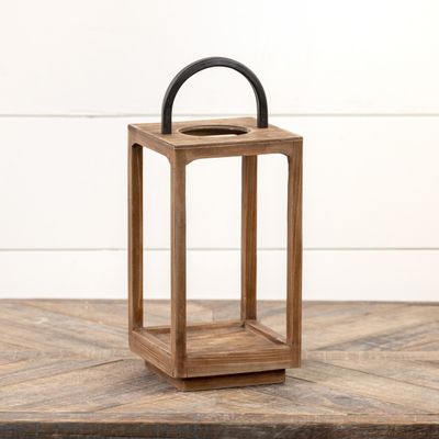 Wood Lanterns with Handle