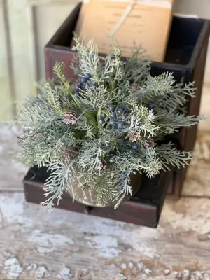 12&quot; Siberian Cypress Half Sphere
