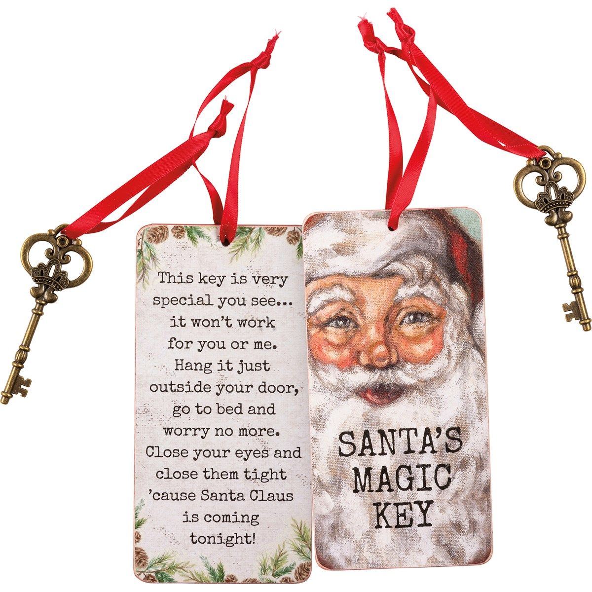 Santa&#39;s Key Magic Ornament