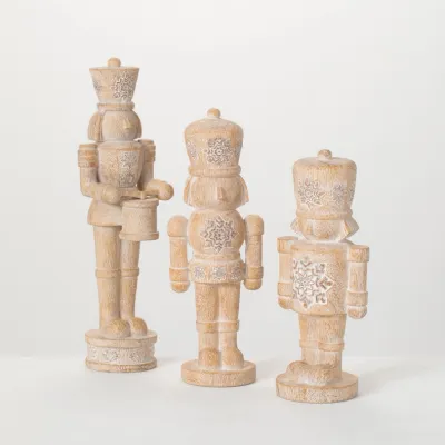 Whitewashed Nutcrackers