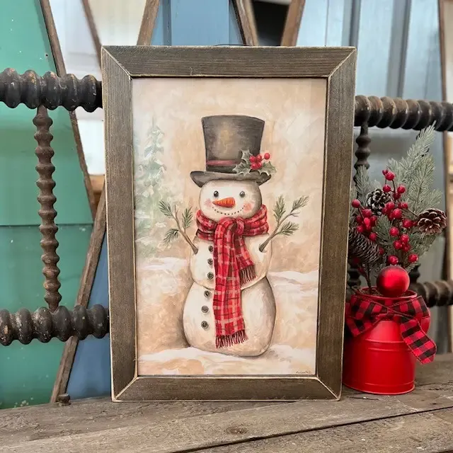 Vintage Snowman