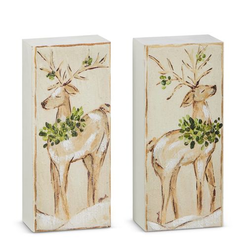 Deer Block Signs