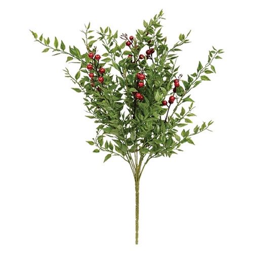 19&quot; Lady Ruscus &amp; Berries Bush