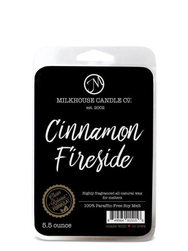 5.5oz Wax Melts Cinnamon Fireside